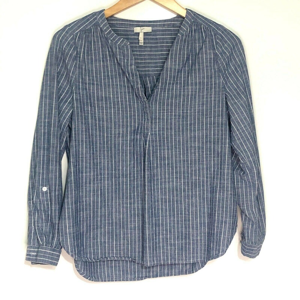 Joie Top Popover Top Roll Tab Sleeves